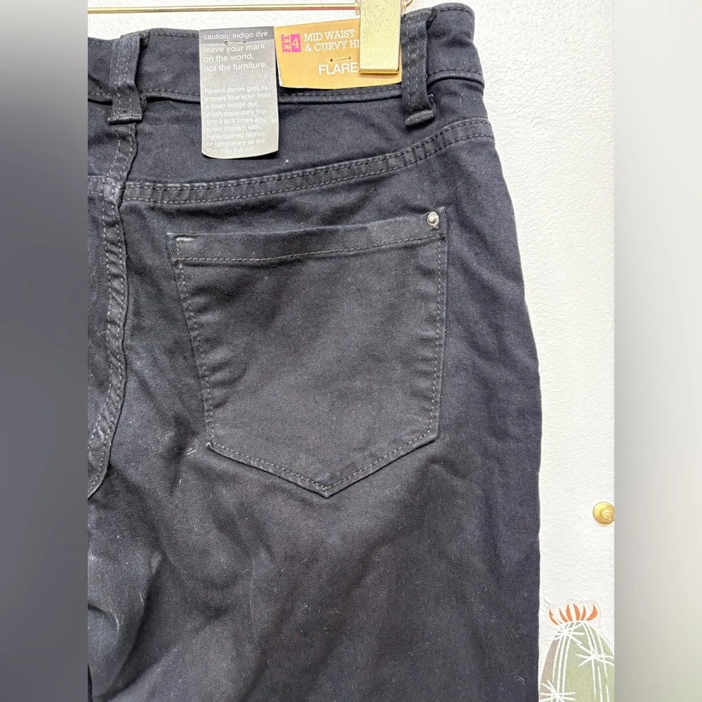 Mossimo supply co Y2K Black Flare Jeans - Picture 9 of 15